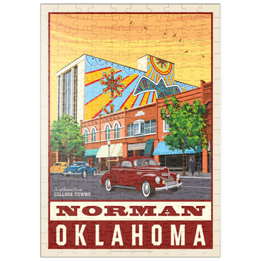 Darstellung des Puzzle Motivs puzzleplate American College Towns: Norman, Oklahoma 200 Puzzle