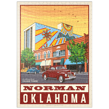 Darstellung des Puzzle Motivs puzzleplate American College Towns: Norman, Oklahoma 500 Puzzle