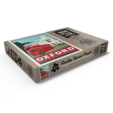 Darstellung des Puzzle Motivs American College Towns: Oxford, Mississippi 1000 Puzzle Schachtel Ansicht1