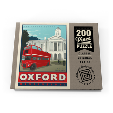 Darstellung des Puzzle Motivs American College Towns: Oxford, Mississippi 200 Puzzle Schachtel Ansicht3