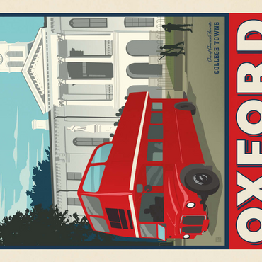Darstellung des Puzzle Motivs American College Towns: Oxford, Mississippi 200 Puzzle 3D Modell