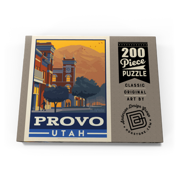 Darstellung des Puzzle Motivs American College Towns: Provo, Utah 200 Puzzle Schachtel Ansicht3