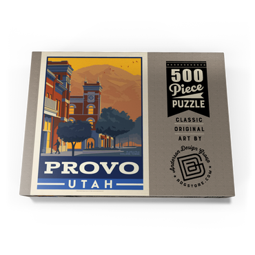 Darstellung des Puzzle Motivs American College Towns: Provo, Utah 500 Puzzle Schachtel Ansicht3