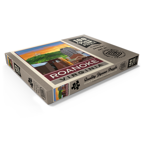 Darstellung des Puzzle Motivs American College Towns: Roanoke, VA - Puzzleteile: 100