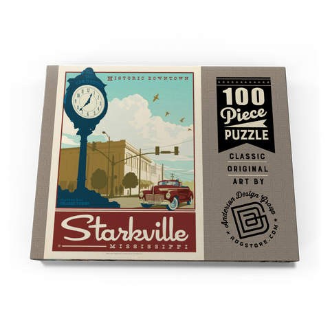 Darstellung des Puzzle Motivs American College Towns: Starkville, MS American College Towns: Starkville, MS 100 Puzzle Schachtel Ansicht3