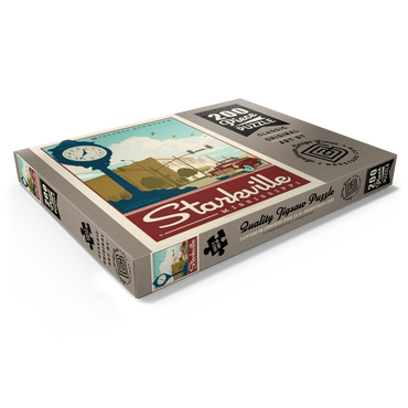 Darstellung des Puzzle Motivs American College Towns: Starkville, MS 200 Puzzle Schachtel Ansicht1