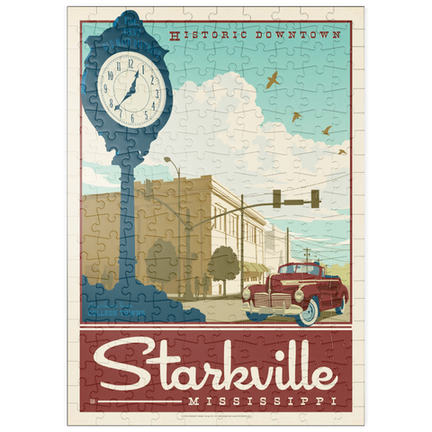 Darstellung des Puzzle Motivs American College Towns: Starkville, MS puzzleplate American College Towns: Starkville, MS 200 Puzzle