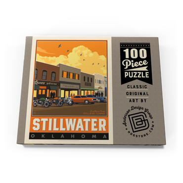 Darstellung des Puzzle Motivs American College Towns: Stillwater, OK 100 Puzzle Schachtel Ansicht3