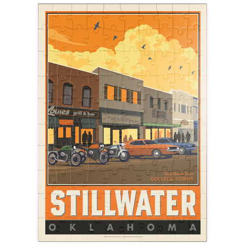Darstellung des Puzzle Motivs American College Towns: Stillwater, OK puzzleplate American College Towns: Stillwater, OK 100 Puzzle
