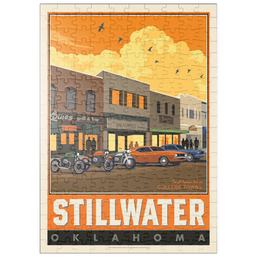 Darstellung des Puzzle Motivs puzzleplate American College Towns: Stillwater, OK 200 Puzzle