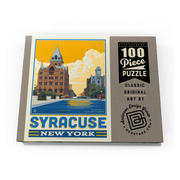 Darstellung des Puzzle Motivs American College Towns: Syracuse, NY 100 Puzzle Schachtel Ansicht3