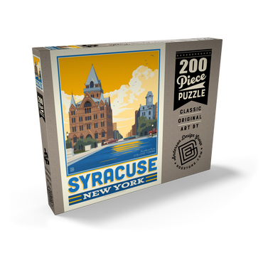 Darstellung des Puzzle Motivs American College Towns: Syracuse, NY 200 Puzzle Schachtel Ansicht2