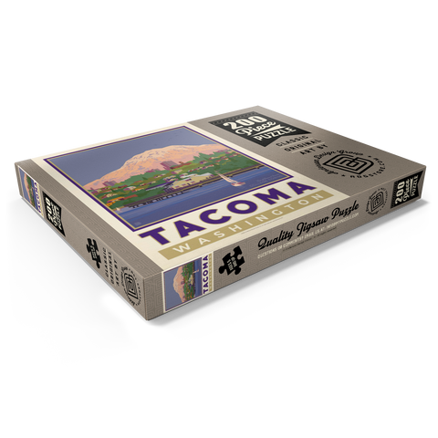 Darstellung des Puzzle Motivs American College Towns: Tacoma, WA American College Towns: Tacoma, WA 200 Puzzle Schachtel Ansicht1