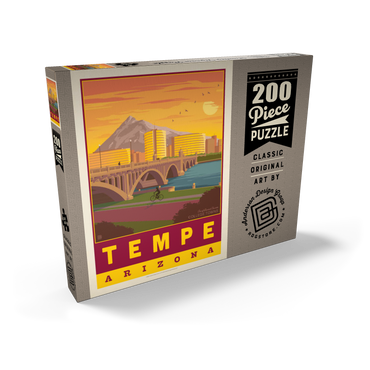 Darstellung des Puzzle Motivs American College Towns: Tempe, AZ 200 Puzzle Schachtel Ansicht2