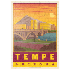 Darstellung des Puzzle Motivs American College Towns: Tempe, AZ - Puzzleteile: 200