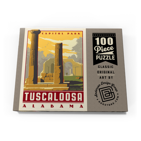 Darstellung des Puzzle Motivs American College Towns: Tuscaloosa, AL American College Towns: Tuscaloosa, AL 100 Puzzle Schachtel Ansicht3
