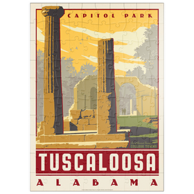 Darstellung des Puzzle Motivs American College Towns: Tuscaloosa, AL - Puzzleteile: 100