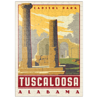 Darstellung des Puzzle Motivs puzzleplate American College Towns: Tuscaloosa, AL 200 Puzzle