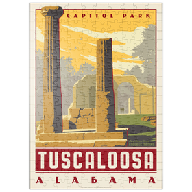 Darstellung des Puzzle Motivs American College Towns: Tuscaloosa, AL - Puzzleteile: 200