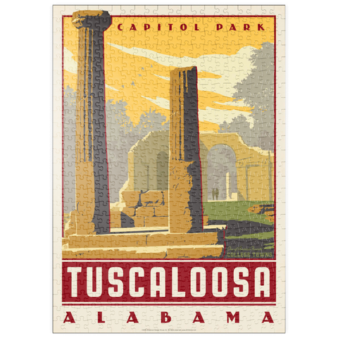 Darstellung des Puzzle Motivs American College Towns: Tuscaloosa, AL puzzleplate American College Towns: Tuscaloosa, AL 500 Puzzle