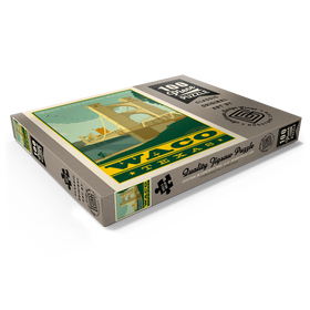 Darstellung des Puzzle Motivs American College Towns: Waco, Texas - Puzzleteile: 100