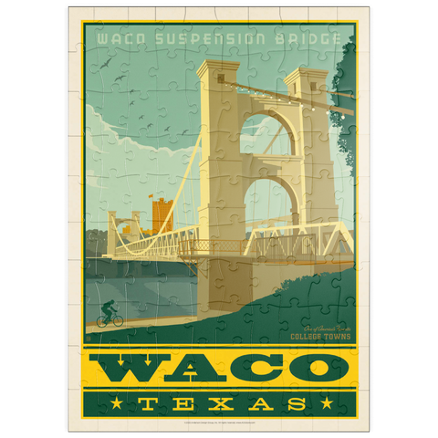 Darstellung des Puzzle Motivs American College Towns: Waco, Texas puzzleplate American College Towns: Waco, Texas 100 Puzzle