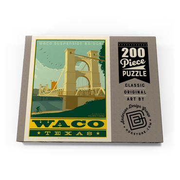 Darstellung des Puzzle Motivs American College Towns: Waco, Texas 200 Puzzle Schachtel Ansicht3