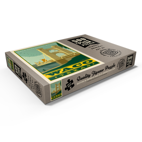 Darstellung des Puzzle Motivs American College Towns: Waco, Texas - Puzzleteile: 500