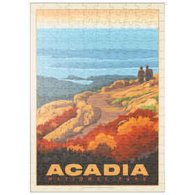 Darstellung des Puzzle Motivs Acadia National Park: Cadillac Mountain - Puzzleteile: 200