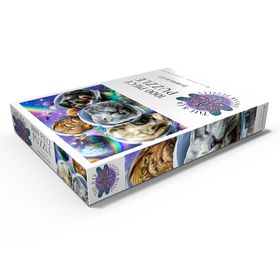Alternative Darstellung des Puzzle-Motivs Astronaut Pet Selfie, Space Cat - Random Galaxy – Puzzleteile: 1000