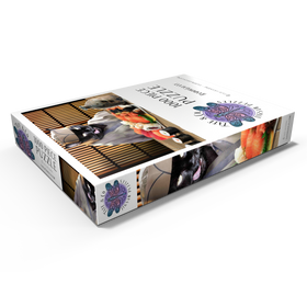 Alternative Darstellung des Puzzle-Motivs Black Cat Chef, Sushi Ramen - Random Galaxy – Puzzleteile: 1000