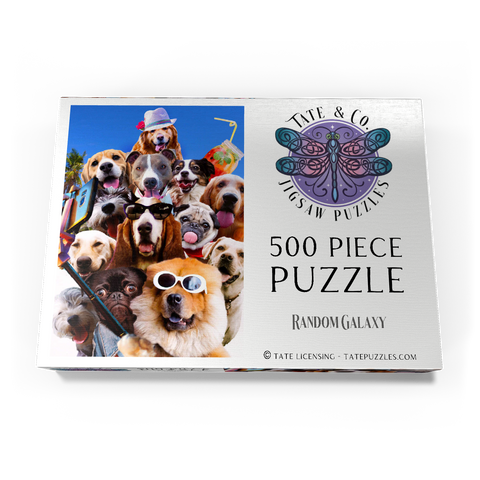Darstellung des Puzzle Motivs Dog Selfie, Pet Dogs - Random Galaxy Dog Selfie, Pet Dogs - Random Galaxy 500 Puzzle Schachtel Ansicht3