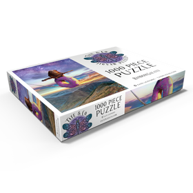 Alternative Darstellung des Puzzle-Motivs Hamster Donut Balance Beam, Guinea Pig - Random Galaxy – Puzzleteile: 1000