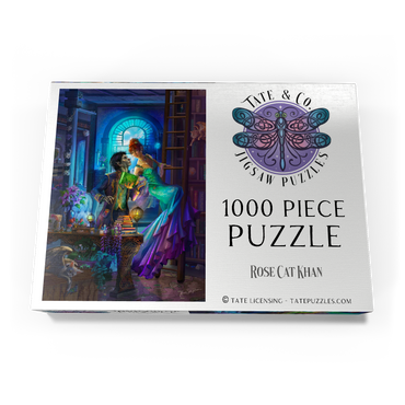 Darstellung des Puzzle Motivs Found It! - Rose Cat Khan 1000 Puzzle Schachtel Ansicht3