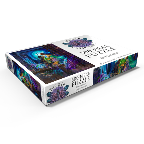 Darstellung des Puzzle Motivs Found It! - Rose Cat Khan Found It! - Rose Cat Khan 500 Puzzle Schachtel Ansicht1