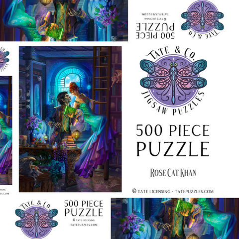 Darstellung des Puzzle Motivs Found It! - Rose Cat Khan Found It! - Rose Cat Khan 500 Puzzle Schachtel 3D Modell