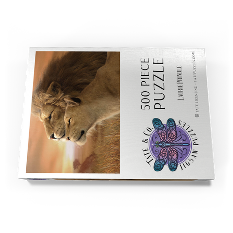Darstellung des Puzzle Motivs A Tender Moment Wildlife - Laurie Prindle A Tender Moment Wildlife - Laurie Prindle 500 Puzzle Schachtel Ansicht3
