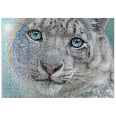 Darstellung des Puzzle Motivs Interwoven Destiny Wildlife - Laurie Prindle puzzleplate Interwoven Destiny Wildlife - Laurie Prindle 500 Puzzle
