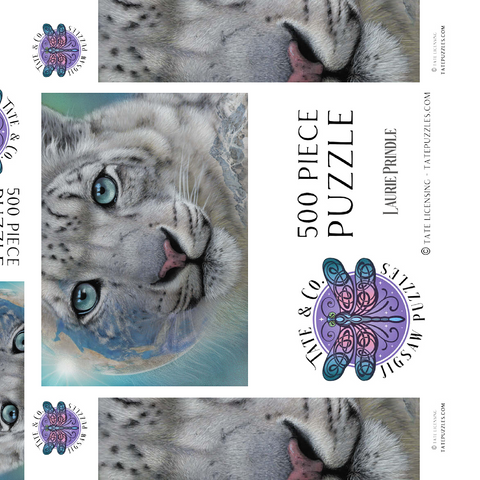 Darstellung des Puzzle Motivs Interwoven Destiny Wildlife - Laurie Prindle Interwoven Destiny Wildlife - Laurie Prindle 500 Puzzle Schachtel 3D Modell