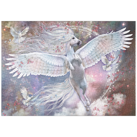 Darstellung des Puzzle Motivs Star Dancer Fantasy Horse - Laurie Prindle puzzleplate Star Dancer Fantasy Horse - Laurie Prindle 1000 Puzzle