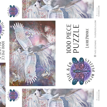 Darstellung des Puzzle Motivs Star Dancer Fantasy Horse - Laurie Prindle 1000 Puzzle Schachtel 3D Modell