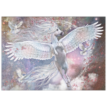 Darstellung des Puzzle Motivs puzzleplate Star Dancer Fantasy Horse - Laurie Prindle 500 Puzzle