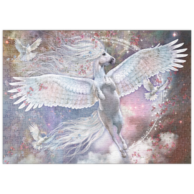 Darstellung des Puzzle Motivs Star Dancer Fantasy Horse - Laurie Prindle - Puzzleteile: 500