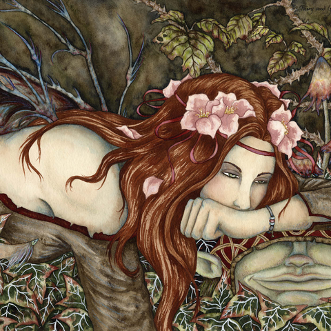 Darstellung des Puzzle Motivs Fairy And Goblin fantasy – Amy Brown  Fairy And Goblin fantasy – Amy Brown 1000 Puzzle 3D Modell