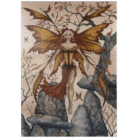 Darstellung des Puzzle Motivs The Arrival Fairy – Amy Brown puzzleplate The Arrival Fairy – Amy Brown 1000 Puzzle