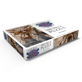 Darstellung des Puzzle Motivs The Arrival Fairy – Amy Brown - Puzzleteile: 500