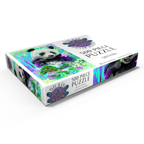 Darstellung des Puzzle Motivs Panda Bear Animal Spirit - Sheena Pike Panda Bear Animal Spirit - Sheena Pike 500 Puzzle Schachtel Ansicht1