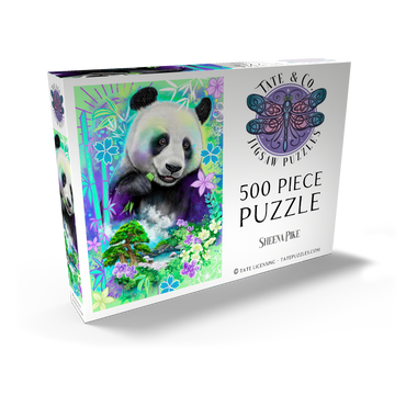 Darstellung des Puzzle Motivs Panda Bear Animal Spirit - Sheena Pike 500 Puzzle Schachtel Ansicht2