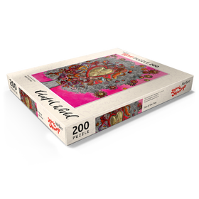 Alternative Darstellung des Puzzle-Motivs Tale of the Tree – Puzzleteile: 200