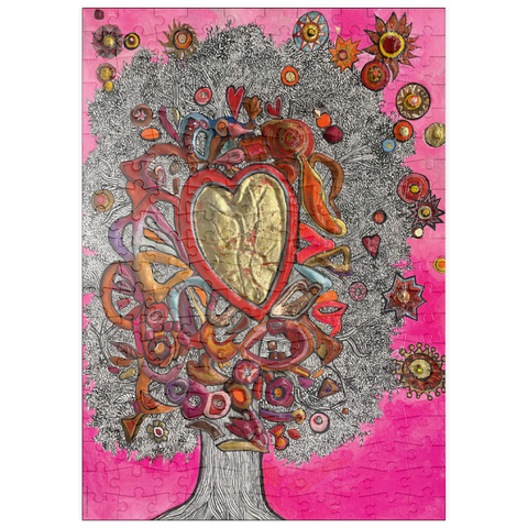 Darstellung des Puzzle Motivs Tale of the Tree puzzleplate Tale of the Tree 200 Puzzle